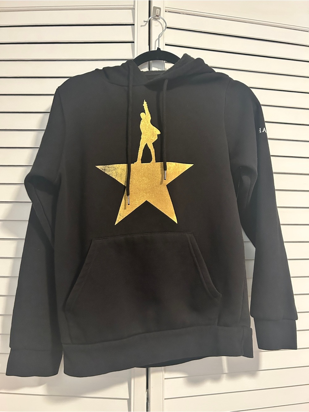 Hamilton Black Hoodie Size Small
